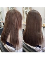 エルプラスヘアー(L+hair)&nbsp;20代30代40代髪質改善トリートメント艶感ストレート透明感ロング