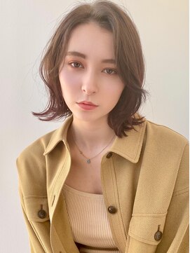 ヴィオットバイサロン(Viot by Salon) ＊ミディアムレイヤーカット顔周りレイヤー透明感20代30代40代