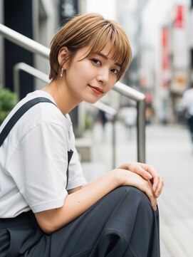 ライクバイコトナ 越谷(RIKE by kotona) 30代40代50代絶壁解消ひし形小顔前下がりショートボブ【越谷】