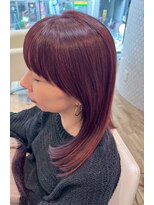 ジュイール(jouir)&nbsp;三鷹白髪ぼかしハイライトショートボブウルフショートカット韓国
