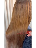 アガペー(Agape)&nbsp;艶のある質感に【髪質改善×地毛風縮毛矯正】