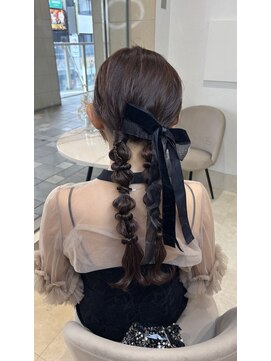 ミルクティー(Milk TEA) ツイン編みおろし♪♪ R8る