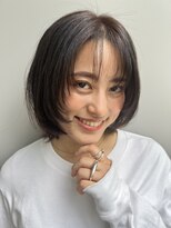 ルバートギンザ(rubato ginza)&nbsp;大人かわいいマッシュレイヤーボブ　ベージュ　　　　k