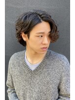 アムリヘアー(AMURI hair)&nbsp;マッシュベースのウルフ寄りパーマ