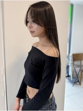 キートス 高知店(kiitos) 髪質改善ストレート×顔周りカット 三宮