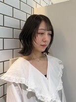 エムサロン 高崎あら町テラス店(emusalon)&nbsp;［rena］ボブレイヤー×グレージュ