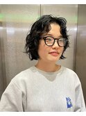 フレンチボブパーマ