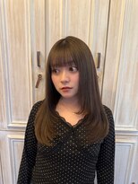 トリコ 梅田茶屋町店(trico)&nbsp;オリーブグレージュ × レイヤーカット