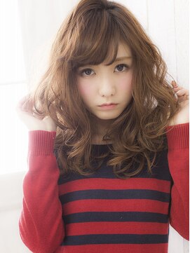 アジールヘア 池袋東口店(agir hair) 外国人風無造作ウェーブカール【池袋】【池袋東口/池袋駅1分】