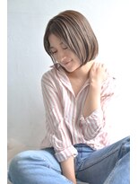 シカタ シーカ 鎌倉(CICATA/ShIKA.)&nbsp;ラベンダーワンカールボブ１【CICATA永田/鎌倉】