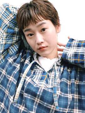 クリアー オブ ヘアー 藤が丘店(clear OF HAIR) カジュアルハイトーンショート