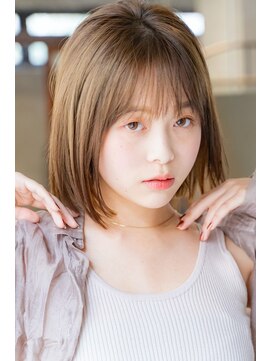 アメリ 新宿(Ameri) Ameri 愛され大人モテスリークボブ　イルミナカラー　【新宿】