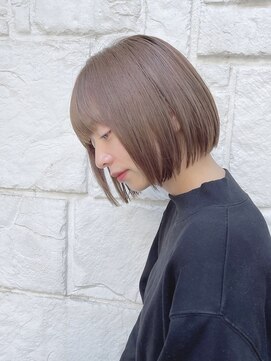 ラミ(L'ami) 【東 純平】シンプル 小顔 ぱつっとボブ