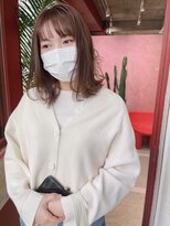 ローレンジウ(LOREN JU)&nbsp;名駅/名古屋駅/学割U24/レイヤーカット/オージュア/ダブルカラー