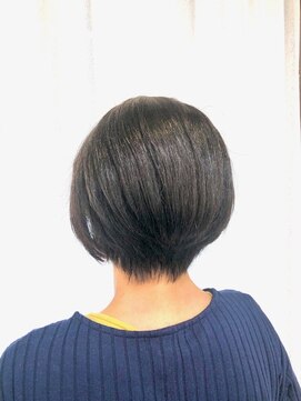 クオリス 上福岡店(QUALIS) 黒髪/白髪染め/ショート/小顔/ショートボブ/30代40代50代60代/