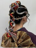 成人式 振袖 ヘアセット
