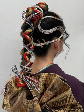 ルホート Ruhoto 成人式 振袖 ヘアセット