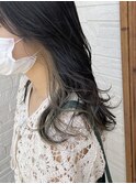 ・ロングでも可愛いイヤリングカラー