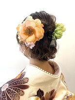 グランアージュ 柏西口店(grandage)&nbsp;成人式 卒業式 振袖 袴 ヘアセット/アレンジ/ハーフアップ/柏 m