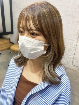 ヒルズヘッドスパサロン(hill's head spa salon) 【hill's】杉山 インナーカラー＊グレージュ