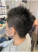 ナチュラル×刈り上げ