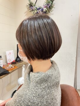 ブリング バイ スノードロップ 吉祥寺(BRING by Snowdrop) ウルフ/マチルダボブ/ピンクベージュ/インナーグレージュ/吉祥寺