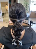 結婚式ヘアセット