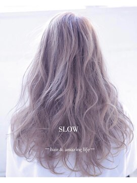 スロウ(SLOW) lavender×ash