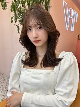 ボタン シブヤ(VOTAN SHIBUYA) 韓国ヘア/前髪あり/くびれヘア/艶感カラー/渋谷