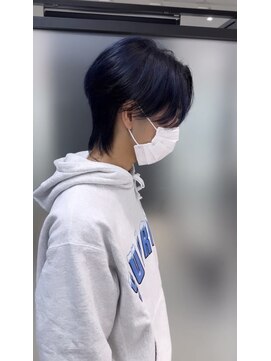 スキル 渋谷(SKILL) ニュアンスセンターパートウルフ