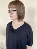 トップヘアスパアンドリゾート 鳴海(TOP HAIR spa&resort) 外ハネ×ベージュカラー