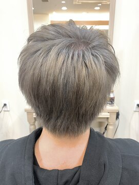 アルターリール(aL ter Rire) アッシュブラック/カルマパーマ/ベリーショート/鎌取/福原遼華