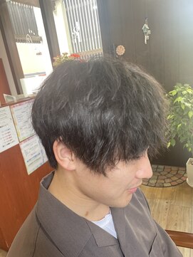 ビーヘア(be hair) 垢抜けスタイル×メンズカットパーマ