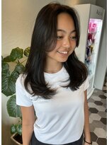 リベラル(liberal)&nbsp;外国人風レイヤー/ロングヘア　ネビージュ【20代/30代/40代】