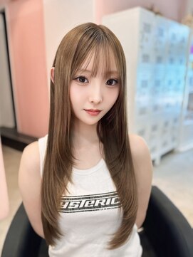 クム(kumu) 【kumu】くびれ巻き/顔まわりカット/名古屋/20代/30代