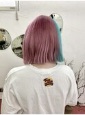 pesce ブリーチ/インナーカラー/ダブルカラー/縮毛矯正/パーマ
