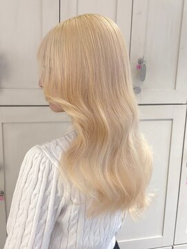 ベレーザ 渋谷(BELEZA) 10601秋色ミルクティーベージュ髪質改善ウルフレイヤーロング