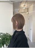 くびれボブグラデーションボブ大人ショートボブ