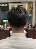 【40代 男性】ロンドン七三ナチュラルバック(大宮/バーバー)