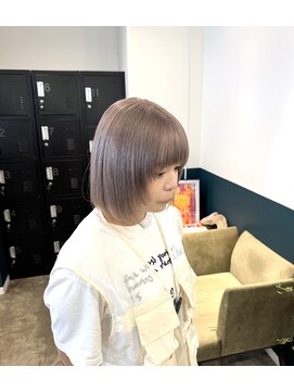 ヘアーブレイス(hair brace) ボブ×レイヤー×グレージュstylist聖斗