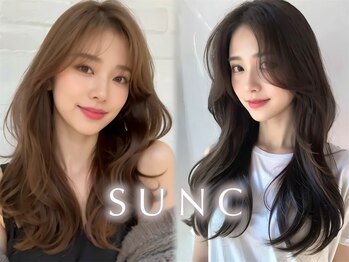SUNC 大阪梅田【韓国風×レイヤーカット×髪質改善カラー】