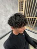 【冥王限定】カット＋ツイスパor波巻きパーマの段