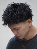 グラッシー(GLASSY) テーパーショートマレット×テーパーフェード