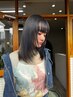 【夏限定】もえの指名/似合わせカット+艶髪カラー+紫外線ケアトリートメント