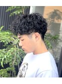 スパイラルパーマ