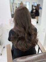 ハピネス 梅田茶屋町店(HAPPINESS)&nbsp;韓国風/レイヤーカット/顔周り/顔まわり/髪質改善/ベージュ