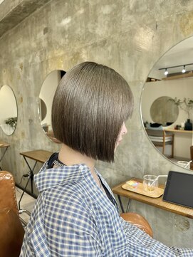 ノエル ヘアー アトリエ(Noele hair atelier) ☆切りっぱなしボブ☆