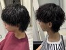 メンズカット＋ウルフパーマ[天神/大名/メンズパーマ/メンズ/眉毛カット]