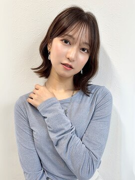 アンニュ(annuy) 韓国ヘア 20代 韓国風巻き ヨシンモリ ボブ ボブレイヤー 美髪