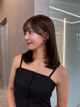 ボタン ハカタ(VOTAN hakata) 市野瀬裕奈/博多韓国ヘア/顔周りカット/レイヤーカット/暗め